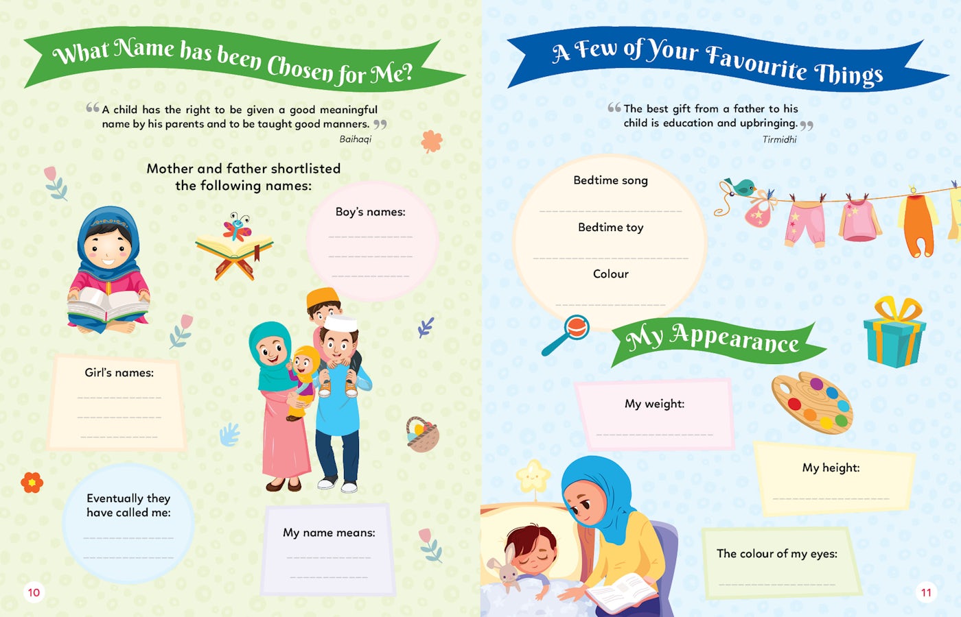 Muslim Baby Book
