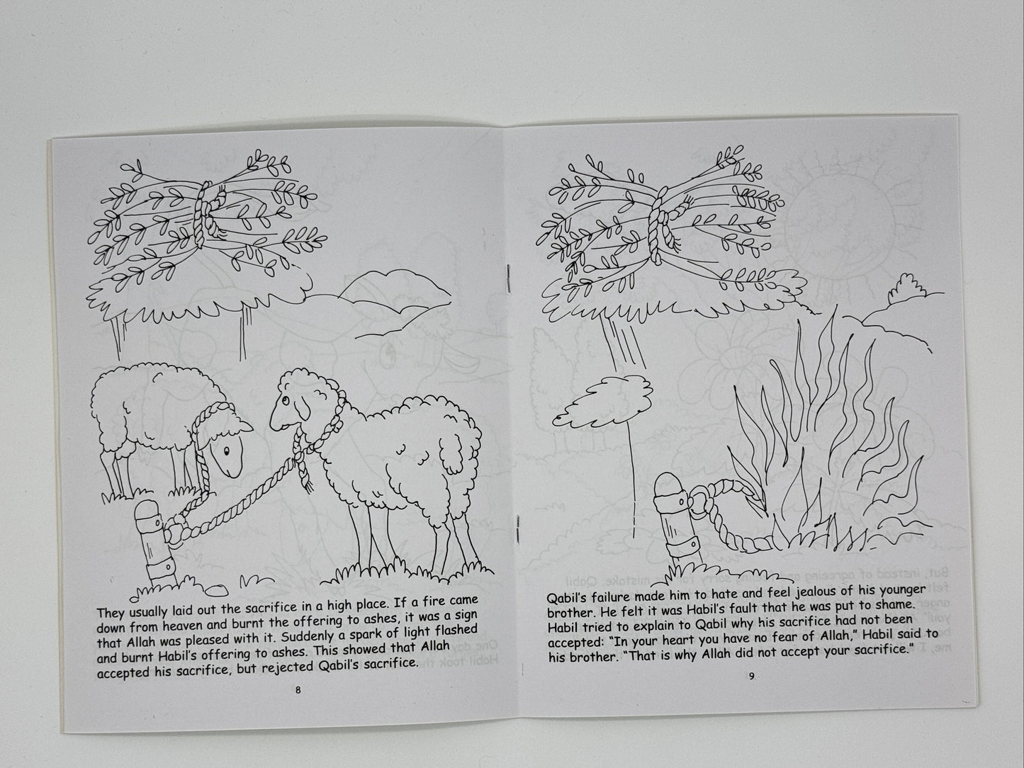 Goodword Quran Story Colouring Book: The Two Sons of Adam