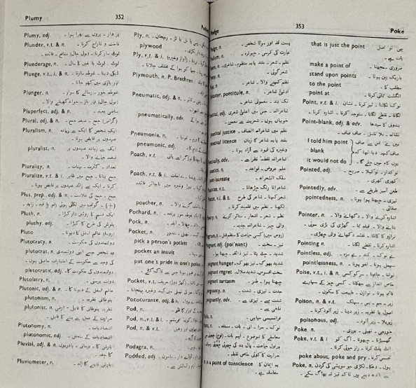 Concise English to Urdu Dictionary