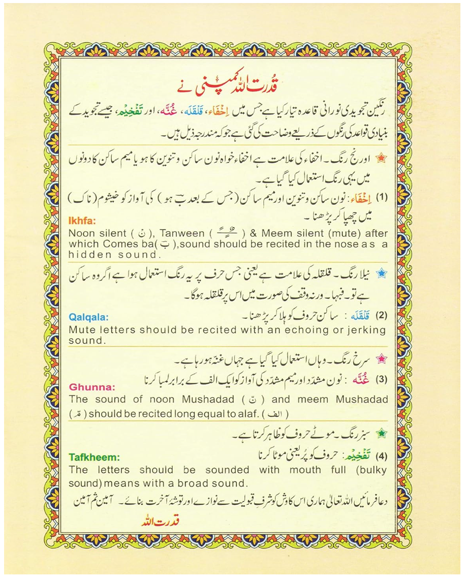 Noorani Qaidah (Urdu Edition)