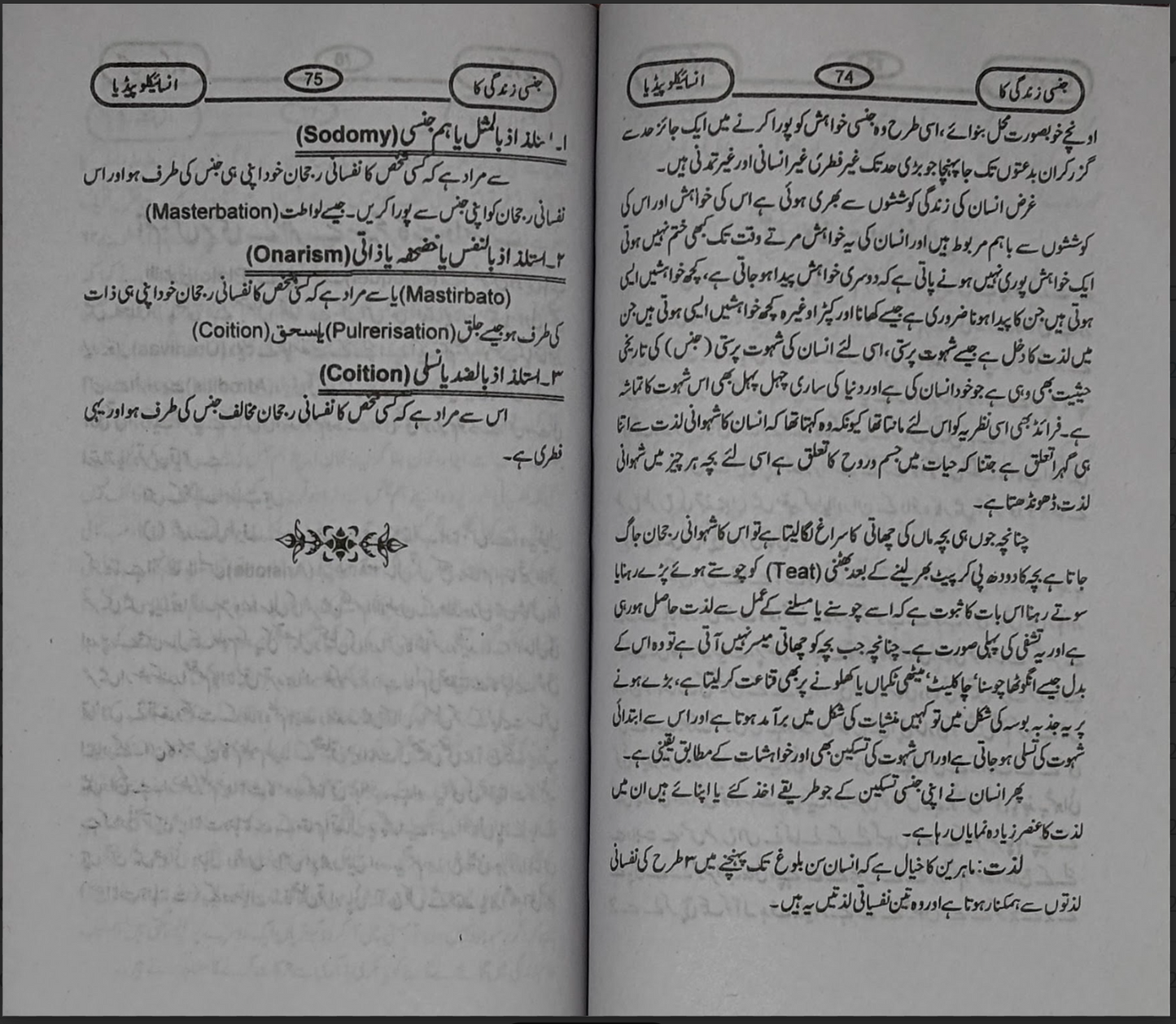 جنسی زندگی کا انسائیکلوپیڈیا (Encyclopedia of Sexual Life)