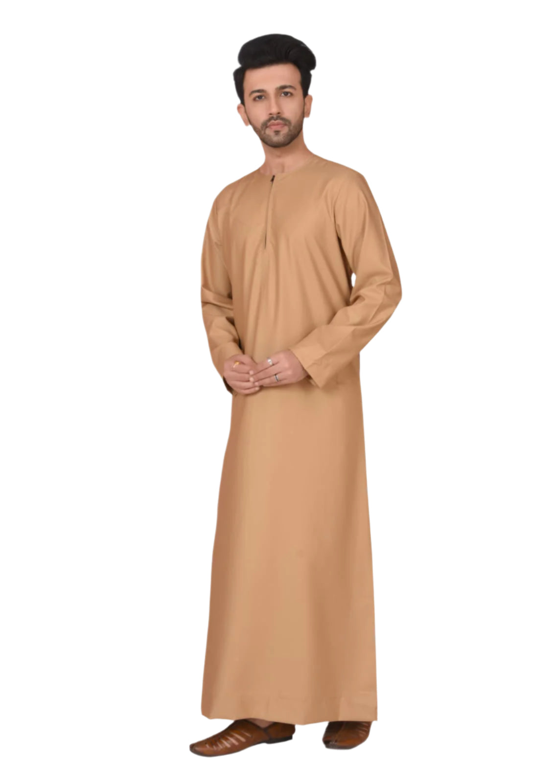 Beige Omani thobes