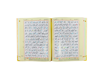 The Holy Quran Colour Coded Tajweed (13 Lines) With Arabic Text & English Translation