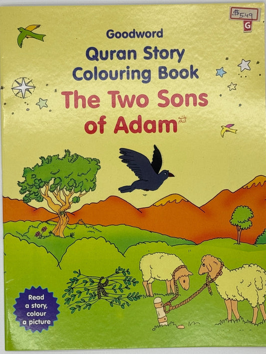 Goodword Quran Story Colouring Book: The Two Sons of Adam