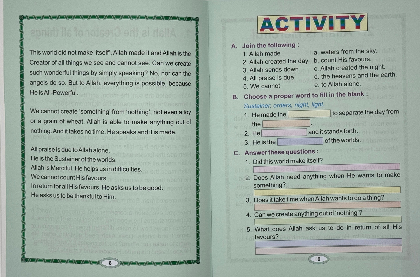 Studies in Islam: Grade Two
