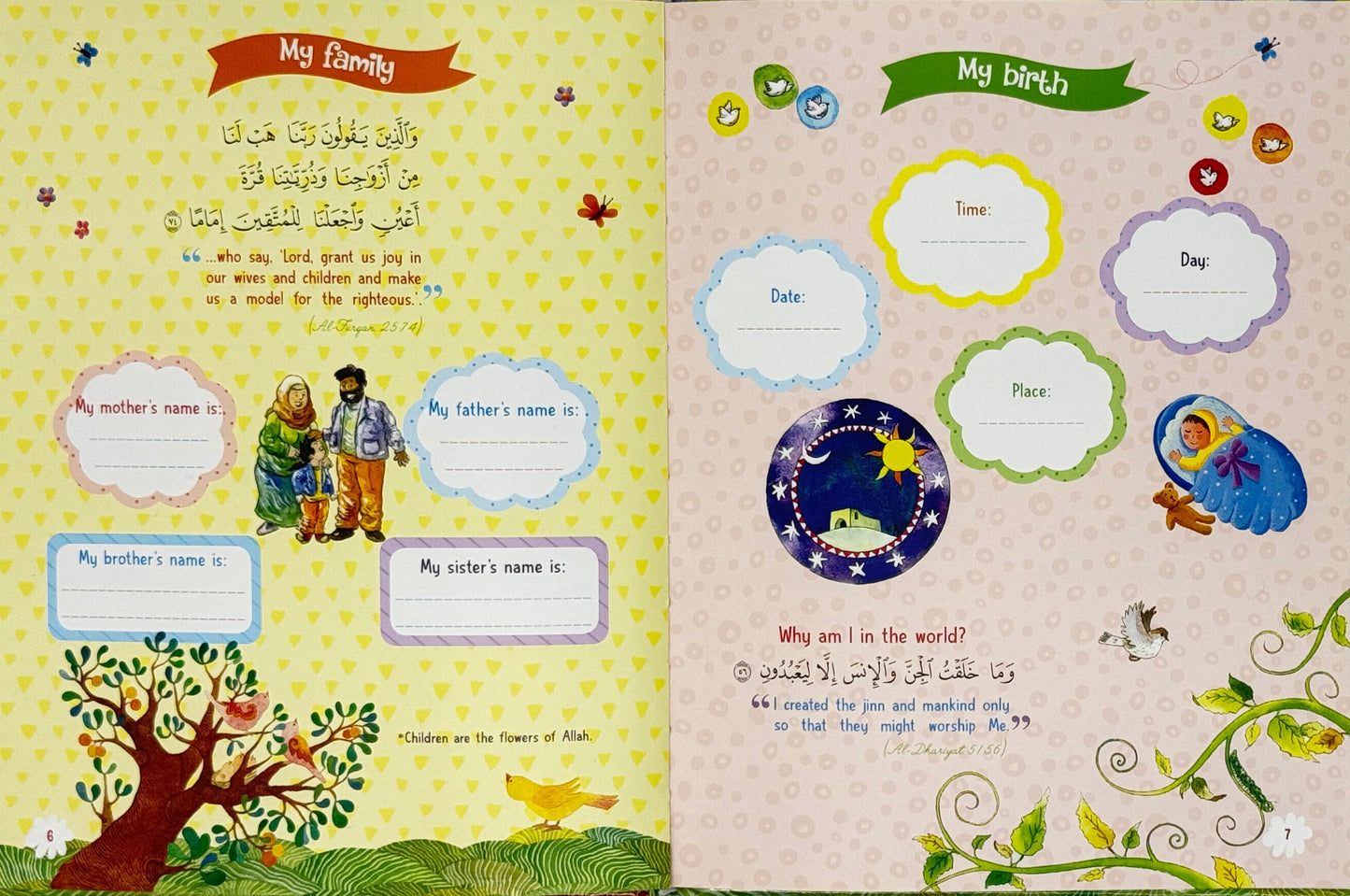 Muslim Baby Book (For Girls)