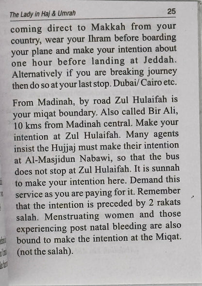 The Lady in Hajj & Umrah