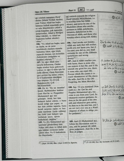 Quran Translation and Tafsir (English & Turkish)