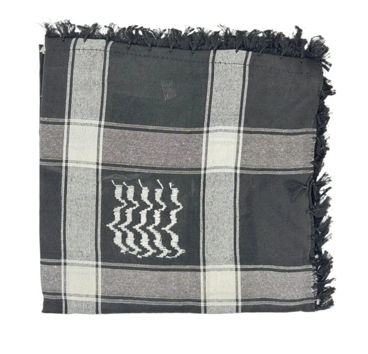 Classic Keffiyeh-Lightweight Traditional Arab Scarf (Multiple Colors)