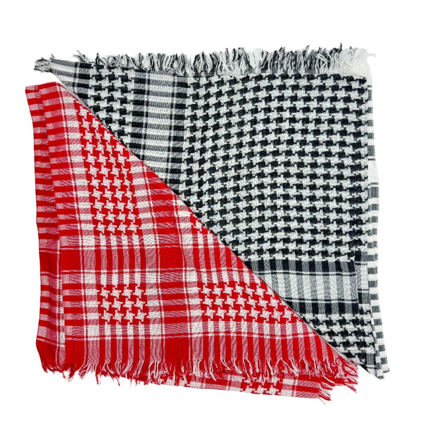 Classic Keffiyeh-Lightweight Traditional Arab Scarf (Multiple Colors)