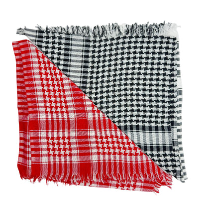Classic Keffiyeh-Lightweight Traditional Arab Scarf (Multiple Colors)