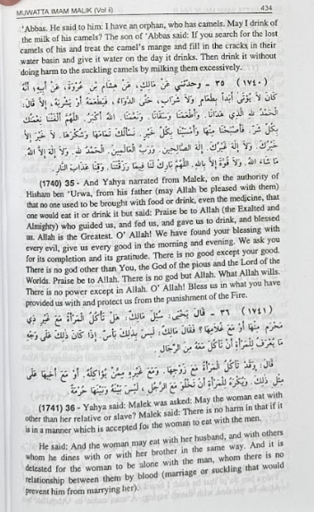 The Muwatta of Imam Malik