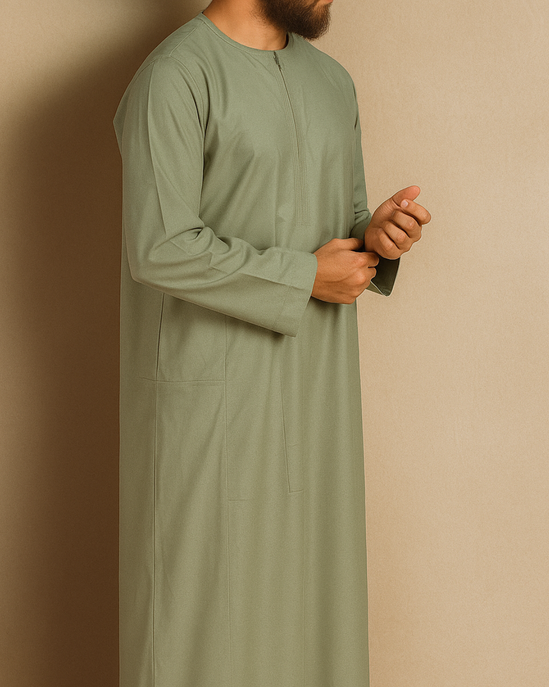 Emerald Green Omani Thobe