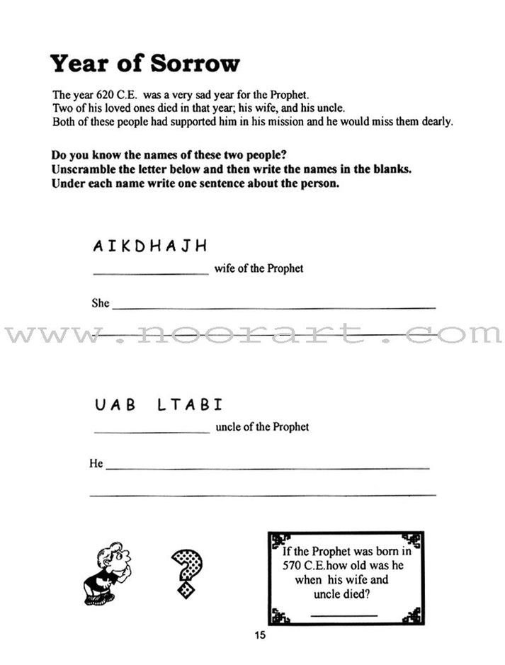 The Holy Prophet Workbook