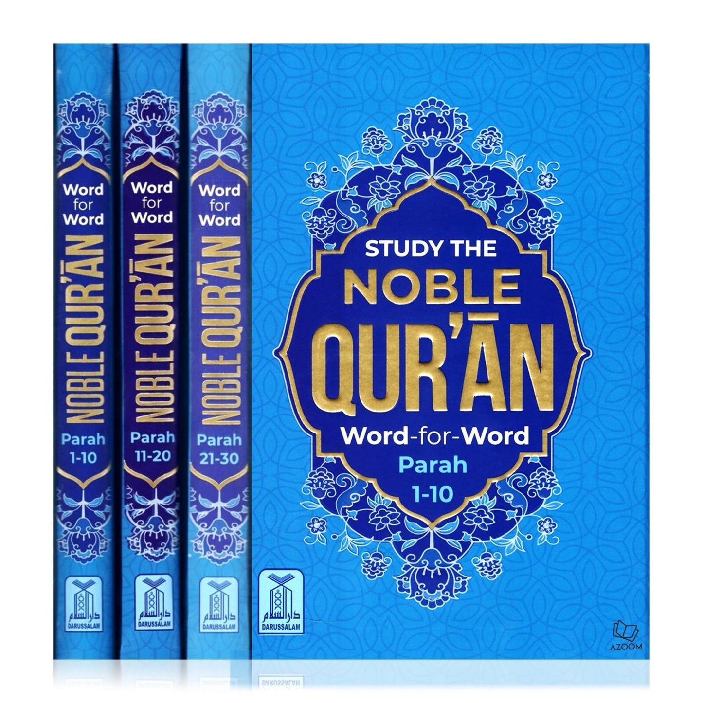 Study the Noble Qur'an: Word-for-Word Translation (3 Volume Set)
